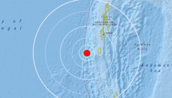 Earthquake of magnitude 6.07 strikes India's Andaman Islands