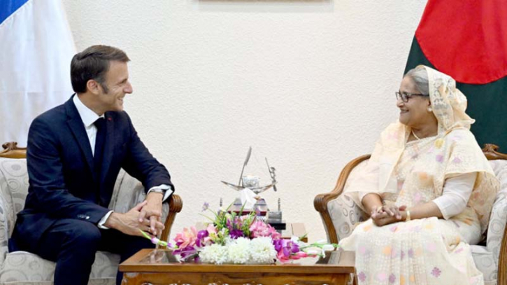 Bangladesh-France sign bilateral instruments on infrastructure, satellite system Bangladesh-France sign bilateral instruments on infrastructure, satellite system