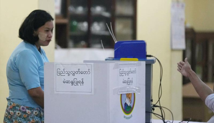 Myanmar votes in second phase of Junta-run election