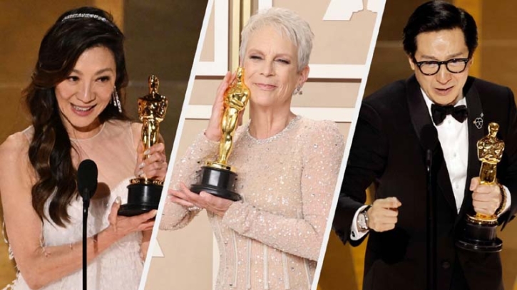 ‘Everything Everywhere All at Once' Dominates Oscars With 7 Wins, Including Best Picture