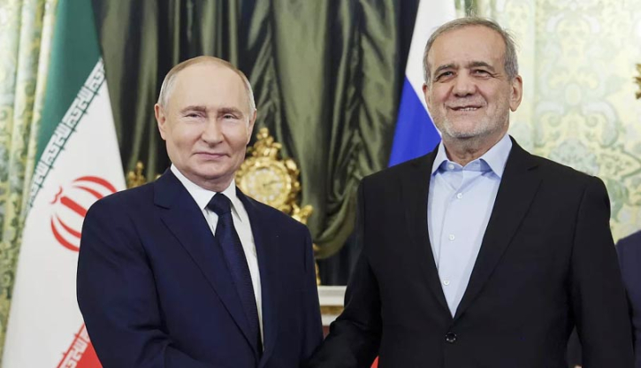 Putin-Pezeshkian discuss restoration of Iran nuclear deal Putin-Pezeshkian discuss restoration of Iran nuclear deal