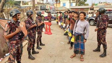 Bangladesh sends back 288 Myanmar security personnel