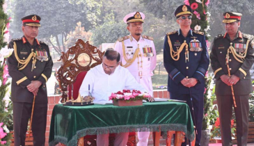 PM Tarique begins work to ’fulfil martyrs’ vision of a democratic Bangladesh’