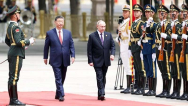 Putin arrives in China to deepen strategic partnership with Xi Jinping