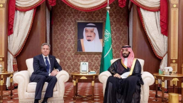 Saudi Crown Prince urges stop to Israel war on Gaza in talks with Blinken