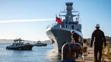 Turkish navy ship ’TCG Kinaliada’ to Bangladesh