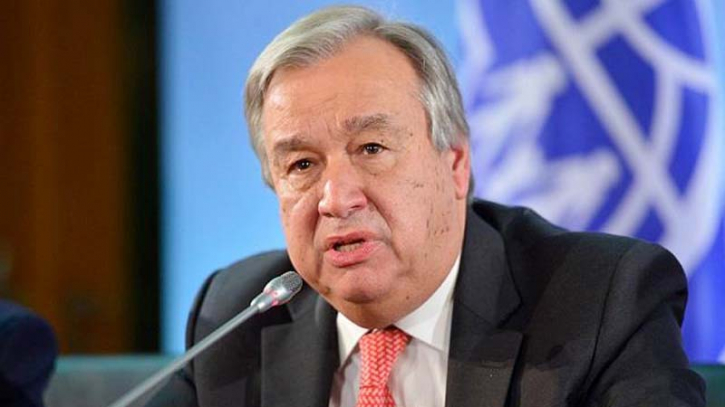 Antonio Guterres alarmed by reports of Myanmar airstrikes